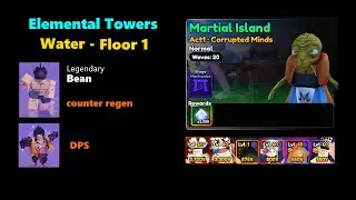 Elemental Towers - Water  - Floor 1