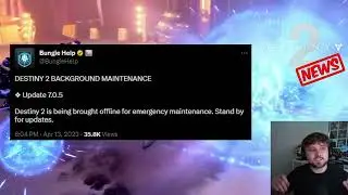 BUNGIE JUST SHUTDOWN DESTINY 2! *EMERGENCY MAINTENANCE?*
