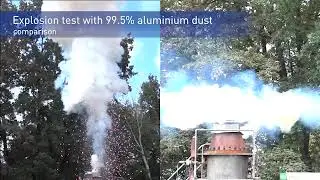 scubex&reg; - flameless explosion venting, especially for metallic dusts