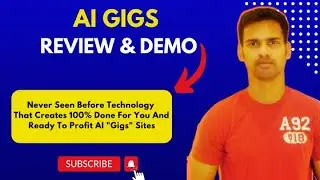 AI Gigs Review & Demo ⚠️ WARNING ⚠️ DON'T GET THIS WITHOUT MY 👷 CUSTOM 👷 BONUSES!!🎁