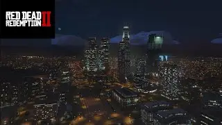 GTA5| SUMMER NIGHT SKYSCRAPER LANDSCAPE AMBIENCE FOR 1 HOUR