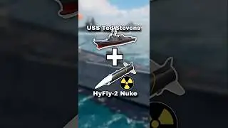 4x HyFly-2 Nuke Missile On USS Ted Stevens Ships #shorts #modernwarship