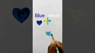 how to make sky blue colour#colourmixing