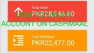 Cashmall!  How to create account on cashmaal