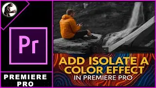 How To Add ISOLATE A COLOR Effect In Premiere Pro