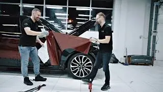 Range Rover Vogue - Полная оклейка Two Tone от DC Tuning