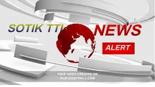 Breaking News Zoom Virtual Background Video   Made with PosterMyWall