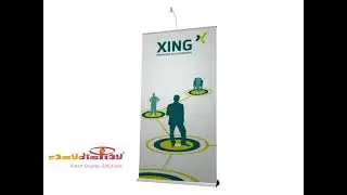Easy Rollup Stable Pull Banner Stands, promotion banner, roller banner stands.