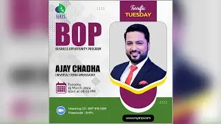 BUSINESSS OPPORTUNITY PROGRAM BY AJAY CHADHA, UCA