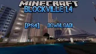 Minecraft Ps4/Ps3: Blockville City 1.4 DOWNLOAD!