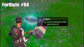 Fortbyte #88 'Found Somewhere Within Map location J3' | Fortnite