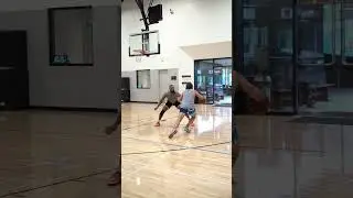 What NBA player is hitting this move? #basketball #bball #highlights #stepback #ballislife