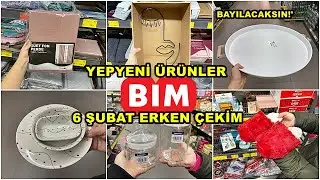 BİME GELDİ HEMEN ALDIK💃BİM 6 ŞUBAT 2026 CUMA💃/GERÇEK İLK VE TEK ERKEN ÇEKİM❗️/YEPYENİ ÜRÜNLER/