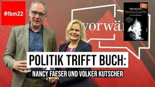 21.10.22 #Frankfurt Nancy Faeser Volker Kutscher Transatlantik Querdenker Babylon Berlin Gereon Rath