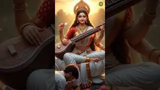 Maa Saraswati's Grace Unlocks Intelligence & Wisdom! 📚🎶 #Saraswati #Knowledge #Wisdom