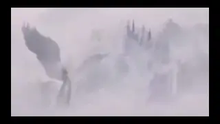 Sighting of city in clouds with 