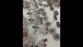 silver look alike oxidised earrings #manufacturer #manufacturing #manufacturingprocess #jewellery