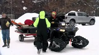 Boulder Junction volunteers rally to clear Snowmobile trails ahead of season after winter storm