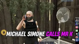 Mr K Gets A Phonecall From Michael Simone | Nopixel RP | GTA V