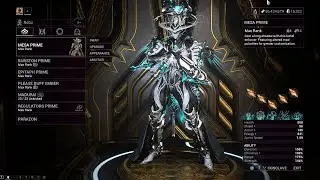 Warframe Maximum Investment - Mesa Prime (Level Cap/Level 9999) | The Old Peace