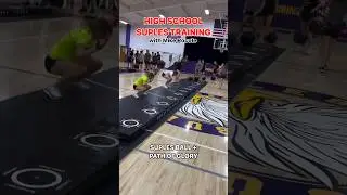 HIGH SCHOOL Track & Field Strength and Conditioning training with the SUPLES BALL & PATH OF GLORY💪