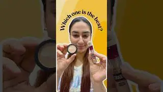 ₹120 vs ₹600 Concealer &ndash; Can This Budget Product Beat Maybelline? | Insight vs Maybelline Test! #yt
