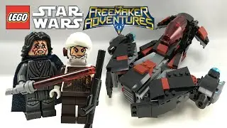 LEGO Star Wars Eclipse Fighter review! Freemaker Adventures set 75145!