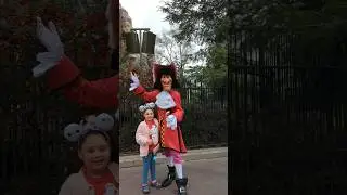 met Captain Hook yesterday at Disneyland California fantasy land #disney #california #disneyland