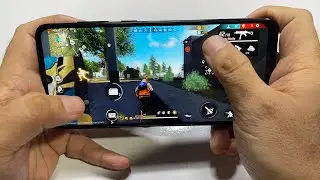 Samsung A05 Free Fire HandCam Prueba de Rendimiento Gráficos Suaves 60 fps