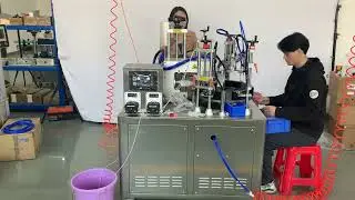 500pcs super glue tubes (10min+ running)filling ultrasonic sealer testing video for indian customer