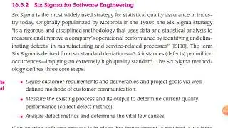 Six sigma for software engineering in tamil / Software Engineering