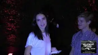 Bailee Madison talks about her new boyfriend outside Craig's Restaurant in West Hollywood