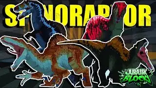 Every Spinaclavus Skins Review | Roblox Jurassic Blocky