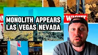 Mysterious Monolith Appears Near Las Vegas: A Sign of the Times? #lasvegas #monolith #tylerwrenn