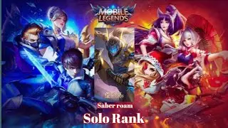 LAGI LAGI SABER MEMBUAT TEAM MUSUH KEWALAHAN !! #MLBB #SOLORANK
