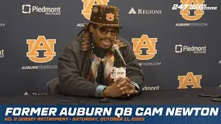 Cam Newton Jersey Retirement Press Conference