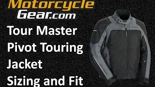 Tour Master Pivot Touring Jacket Sizing and Fit Guide