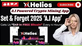 Helios App Review: AI-Powered Crypto Miner for Passive Bitcoin Profits | 100% Legit!