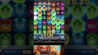 Reactoonz сорвал большой куш в этой сессии слотов с низкими ставками! #slots #reactoonz #lowstake...