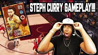 89 OVR TOURNAMENT MASTER STEPH CURRY GAMEPLAY!!! NBA LIVE MOBILE 19