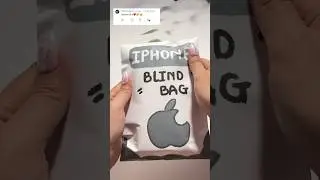 Mở t&uacute;i m&ugrave; IPhone c&ugrave;ng m&igrave;nh nha - IPHONE Blind bag #unboxing #papercraft #squishypaper #craftideas
