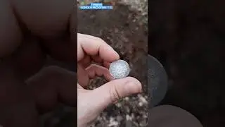 Поехать на работу или поехать копать серебро? 🥈 #поиск #раскопки #1mark #монета #серебро