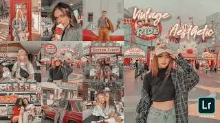 Free Vintage Aesthetic Preset Lightroom Mobile Editing | Free DNG | Lightroom Mobile Tutorial |