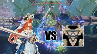 Nilou DPS Hyperbloom Team VS Matrix Of Overseer Spiral Abyss 3.6 - Genshin impact
