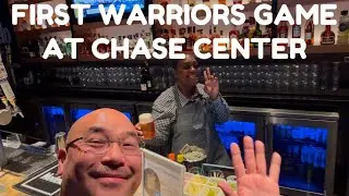 First Warriors Game at Chase Center and My Modelo Cantina Experience