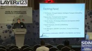 Tim Doiron Presents at Layer 123 - SDN World Congress