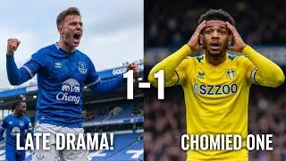 Everton 1&ndash;1 Leeds United(Premier League &ndash; played yesterday)
