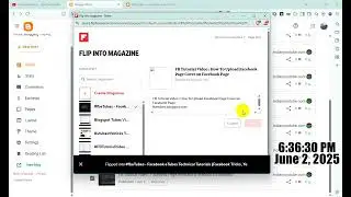 Blogging Expert Tricks 35 - How To Create FLIP Magazine and Blog Post Share on Blogger New Website