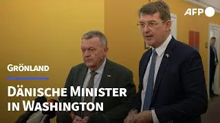 Streit um Grönland: Dänische Spitzendiplomaten im Weißen Haus | AFP