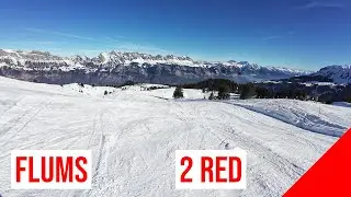 Flumserberg, 2 🔴 RED - ROT (Prodkamm - Prodalp) #4 🇨🇭